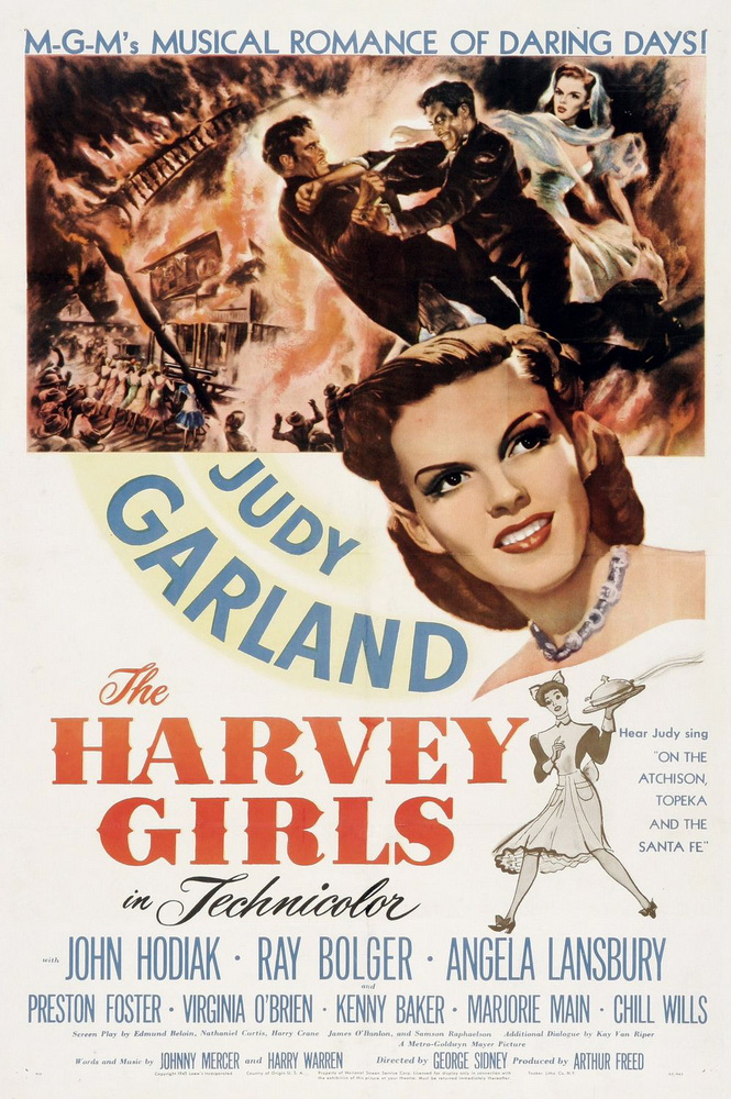 Девушки Харви / The Harvey Girls (1946) отзывы. Рецензии. Новости кино. Актеры фильма Девушки Харви. Отзывы о фильме Девушки Харви