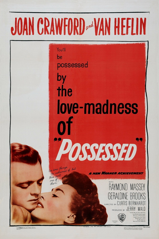 Одержимая / Possessed (1947) отзывы. Рецензии. Новости кино. Актеры фильма Одержимая. Отзывы о фильме Одержимая