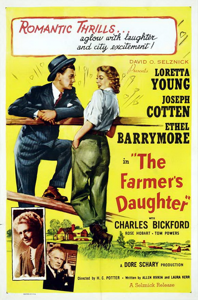 Дочь фермера / The Farmer`s Daughter (1947) отзывы. Рецензии. Новости кино. Актеры фильма Дочь фермера. Отзывы о фильме Дочь фермера