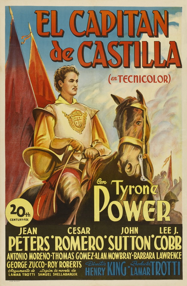 Капитан из Кастильи: постер N64663