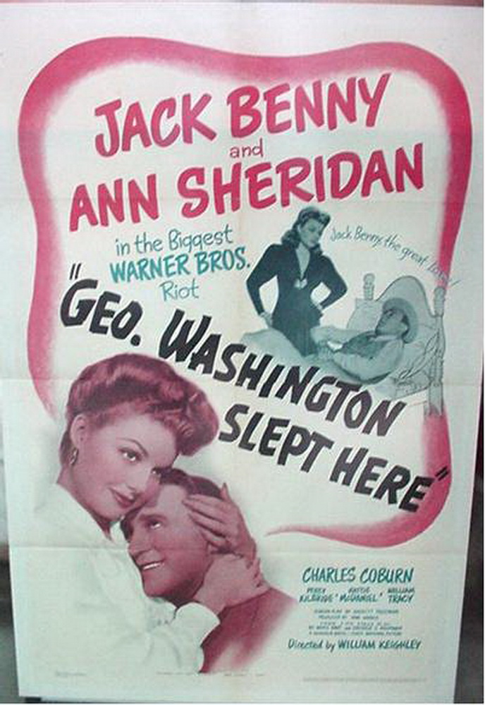 Постер N64713 к фильму Джордж Вашингтон спал здесь (1942)
