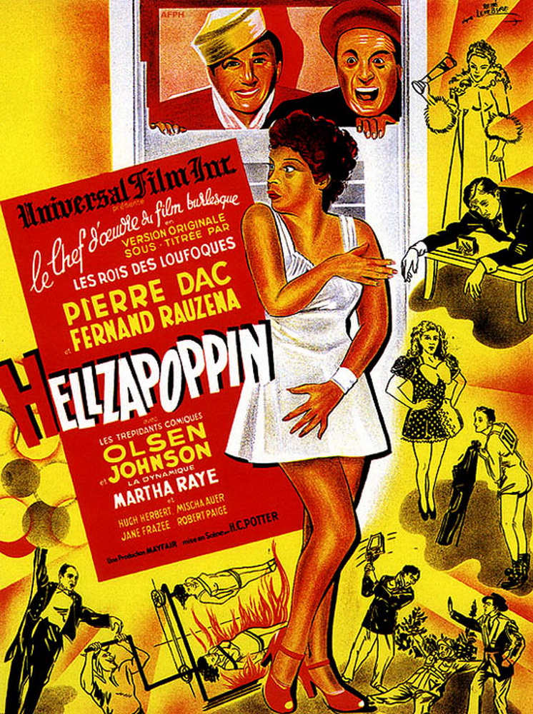 Ад раскрылся / Hellzapoppin` (1941) отзывы. Рецензии. Новости кино. Актеры фильма Ад раскрылся. Отзывы о фильме Ад раскрылся