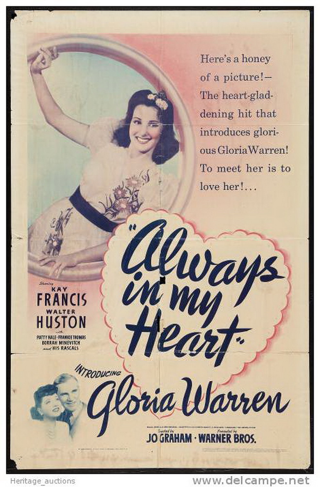 Всегда в моем сердце / Always in My Heart (1942) отзывы. Рецензии. Новости кино. Актеры фильма Всегда в моем сердце. Отзывы о фильме Всегда в моем сердце