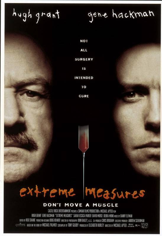 Крайние меры / Extreme Measures (1996) отзывы. Рецензии. Новости кино. Актеры фильма Крайние меры. Отзывы о фильме Крайние меры