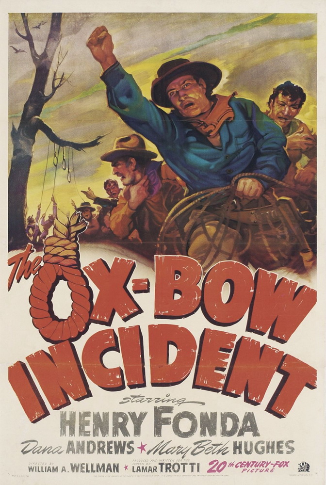 Случай в Окс-Боу / The Ox-Bow Incident (1943) отзывы. Рецензии. Новости кино. Актеры фильма Случай в Окс-Боу. Отзывы о фильме Случай в Окс-Боу
