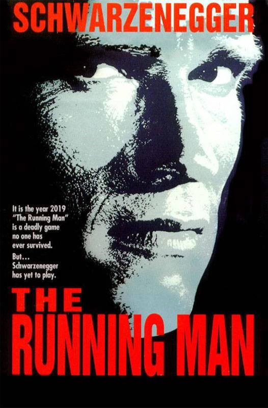 Постер N5349 к фильму Бегущий человек (1987)