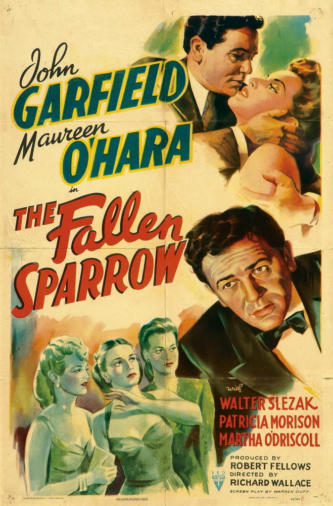 Падший воробей / The Fallen Sparrow (1943) отзывы. Рецензии. Новости кино. Актеры фильма Падший воробей. Отзывы о фильме Падший воробей