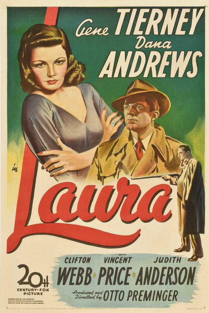 Лора / Laura (1944) отзывы. Рецензии. Новости кино. Актеры фильма Лора. Отзывы о фильме Лора