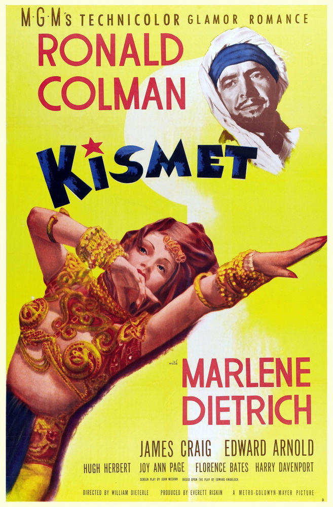Кисмет / Kismet (1944) отзывы. Рецензии. Новости кино. Актеры фильма Кисмет. Отзывы о фильме Кисмет