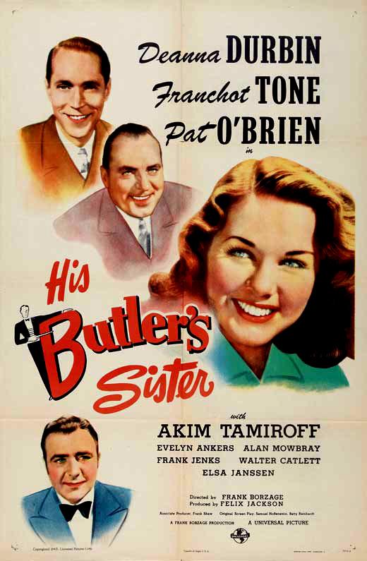 Сестра его дворецкого / His Butler`s Sister (1943) отзывы. Рецензии. Новости кино. Актеры фильма Сестра его дворецкого. Отзывы о фильме Сестра его дворецкого