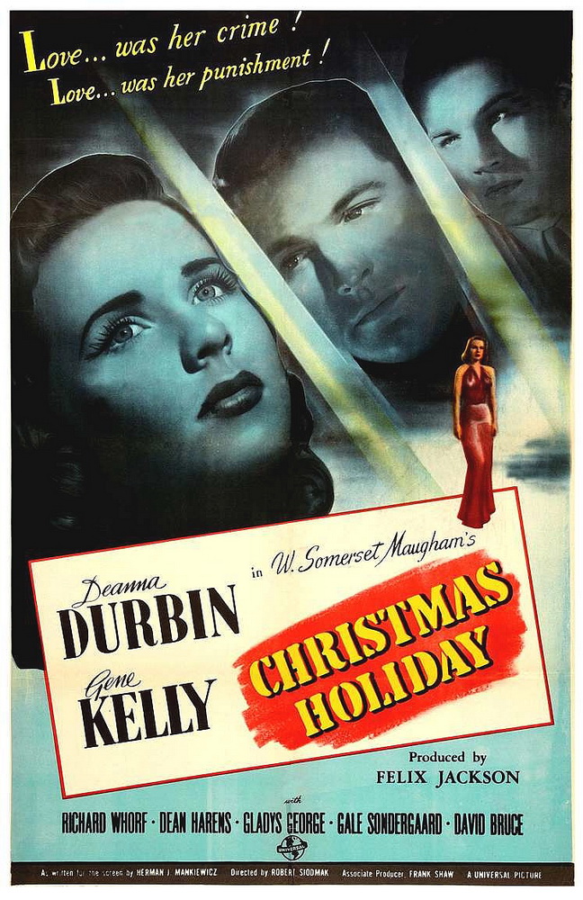 Рождественские каникулы / Christmas Holiday (1944) отзывы. Рецензии. Новости кино. Актеры фильма Рождественские каникулы. Отзывы о фильме Рождественские каникулы