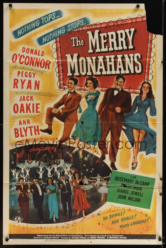 Мэрри Монаханс / The Merry Monahans (1944) отзывы. Рецензии. Новости кино. Актеры фильма Мэрри Монаханс. Отзывы о фильме Мэрри Монаханс