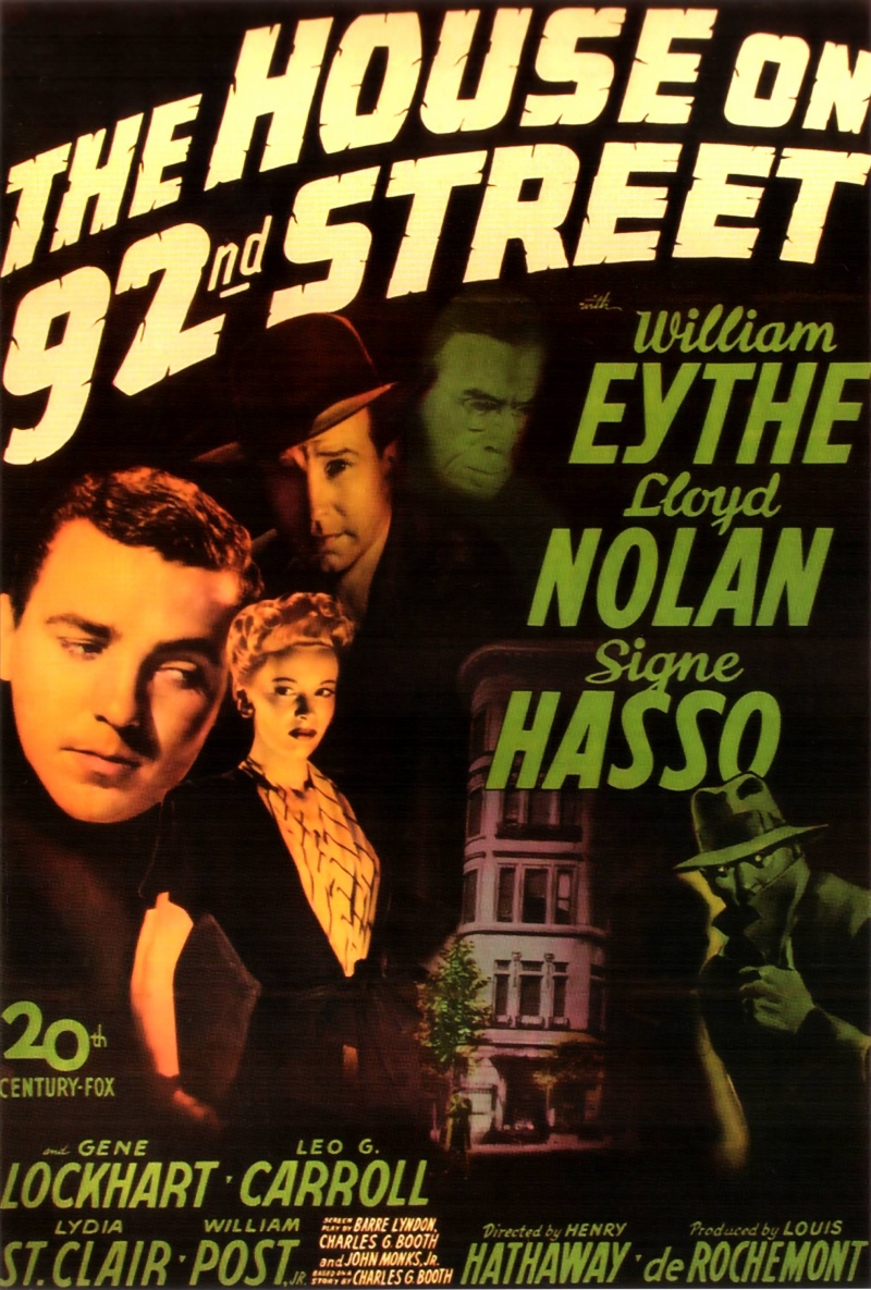 Дом на 92-ой улице / The House on 92nd Street (1945) отзывы. Рецензии. Новости кино. Актеры фильма Дом на 92-ой улице. Отзывы о фильме Дом на 92-ой улице