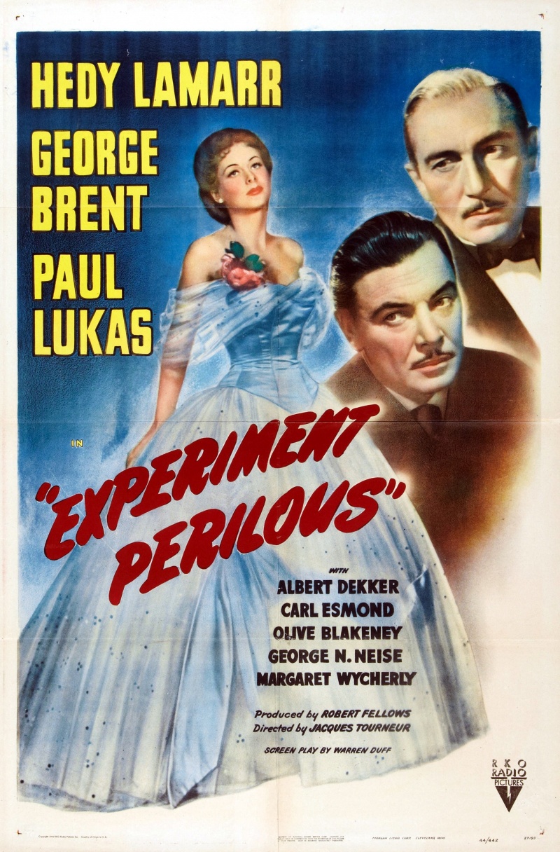 Рискованный эксперимент / Experiment Perilous (1944) отзывы. Рецензии. Новости кино. Актеры фильма Рискованный эксперимент. Отзывы о фильме Рискованный эксперимент