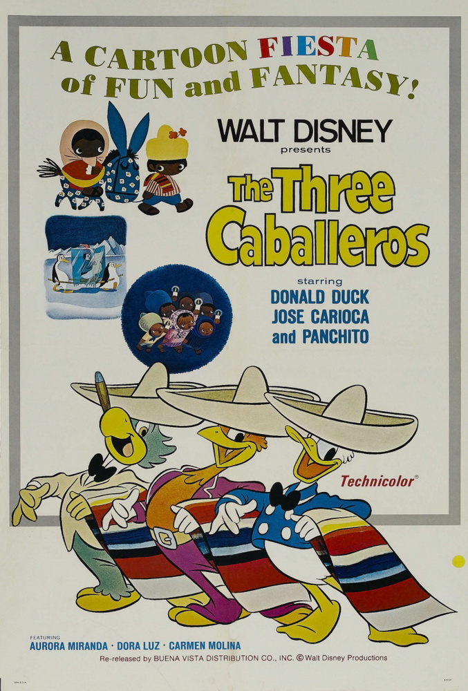 Три кабальеро / The Three Caballeros (1944) отзывы. Рецензии. Новости кино. Актеры фильма Три кабальеро. Отзывы о фильме Три кабальеро