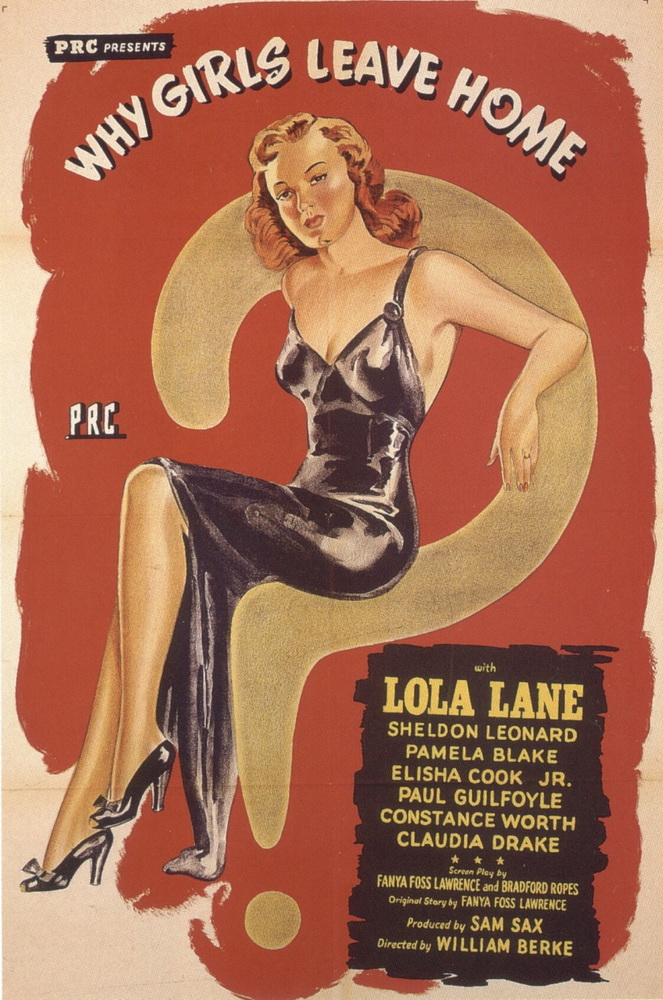 Почему девушки убегают из дома / Why Girls Leave Home (1945) отзывы. Рецензии. Новости кино. Актеры фильма Почему девушки убегают из дома. Отзывы о фильме Почему девушки убегают из дома