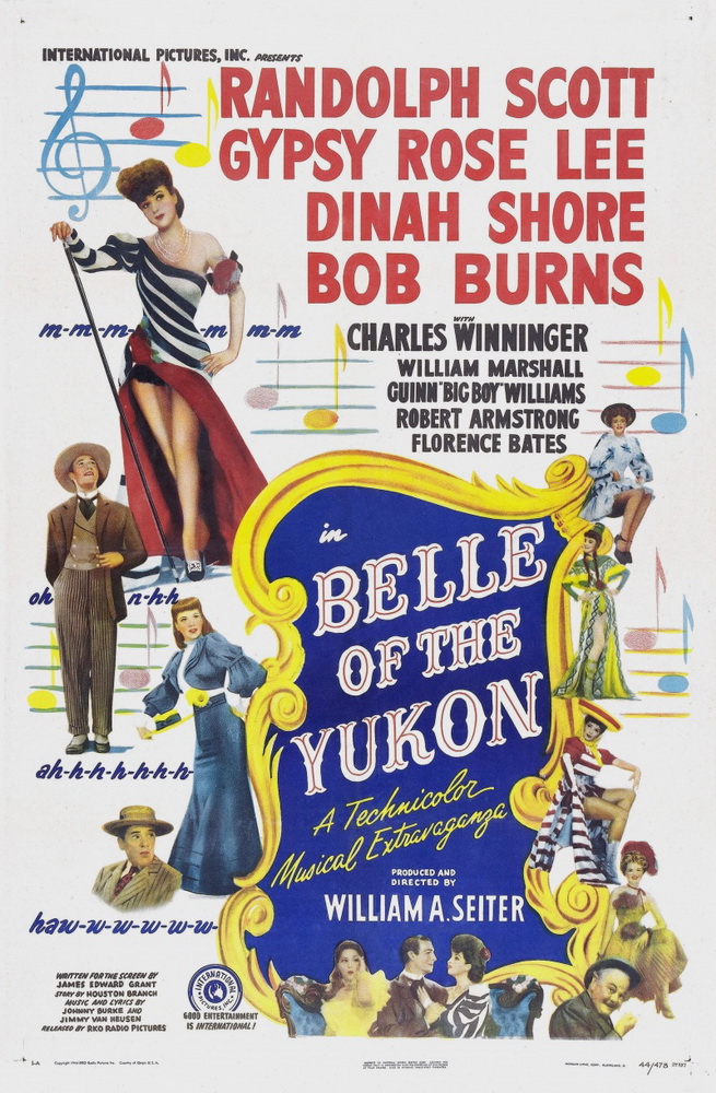 Красавица Юкона / Belle of the Yukon (1944) отзывы. Рецензии. Новости кино. Актеры фильма Красавица Юкона. Отзывы о фильме Красавица Юкона