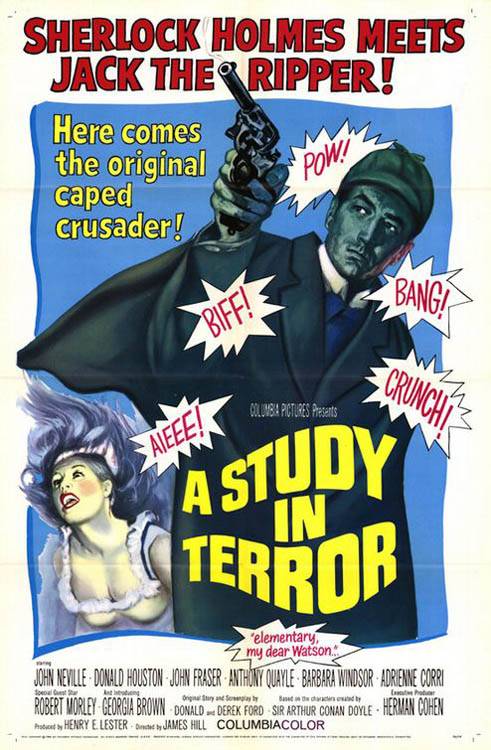 Изучение террора / A Study in Terror (1965) отзывы. Рецензии. Новости кино. Актеры фильма Изучение террора. Отзывы о фильме Изучение террора