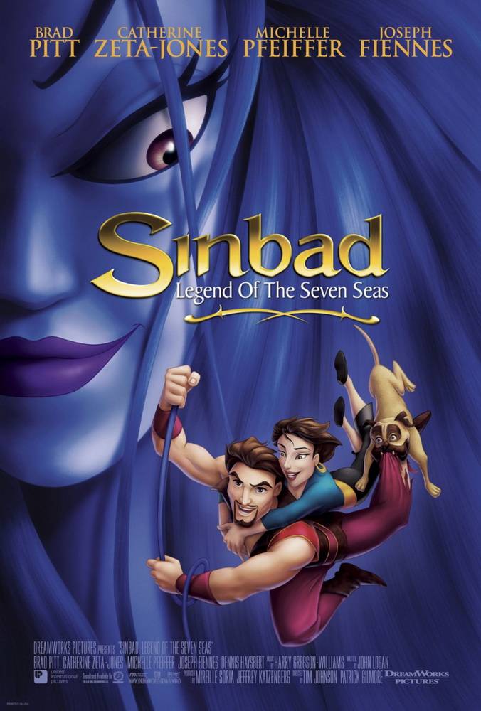 Постер N65070 к мультфильму Синдбад: Легенда семи морей (2003)