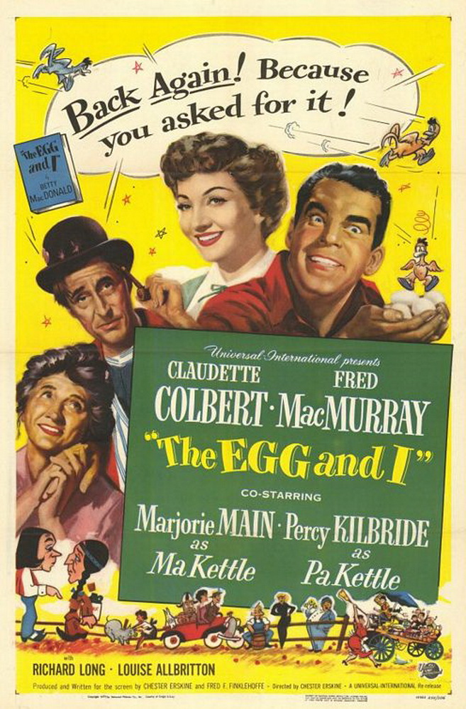 Неудачник и я / The Egg and I (1947) отзывы. Рецензии. Новости кино. Актеры фильма Неудачник и я. Отзывы о фильме Неудачник и я