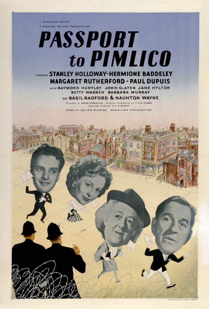 Пропуск в Пимлико / Passport to Pimlico (1949) отзывы. Рецензии. Новости кино. Актеры фильма Пропуск в Пимлико. Отзывы о фильме Пропуск в Пимлико