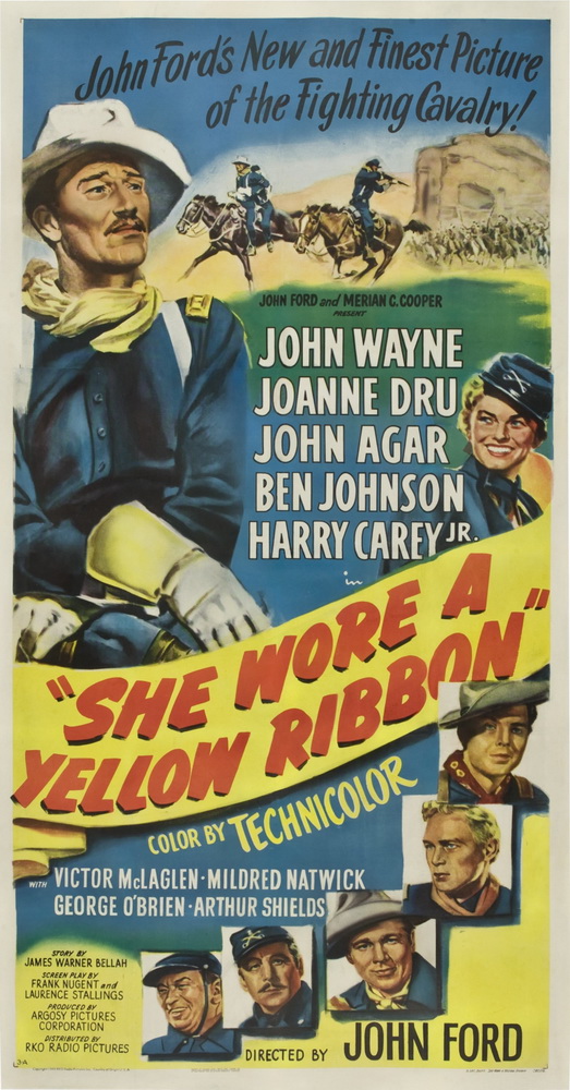 Она носила желтую ленту / She Wore a Yellow Ribbon (1949) отзывы. Рецензии. Новости кино. Актеры фильма Она носила желтую ленту. Отзывы о фильме Она носила желтую ленту