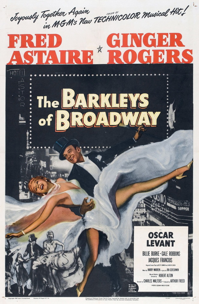 Парочка Баркли с Бродвея / The Barkleys of Broadway (1949) отзывы. Рецензии. Новости кино. Актеры фильма Парочка Баркли с Бродвея. Отзывы о фильме Парочка Баркли с Бродвея