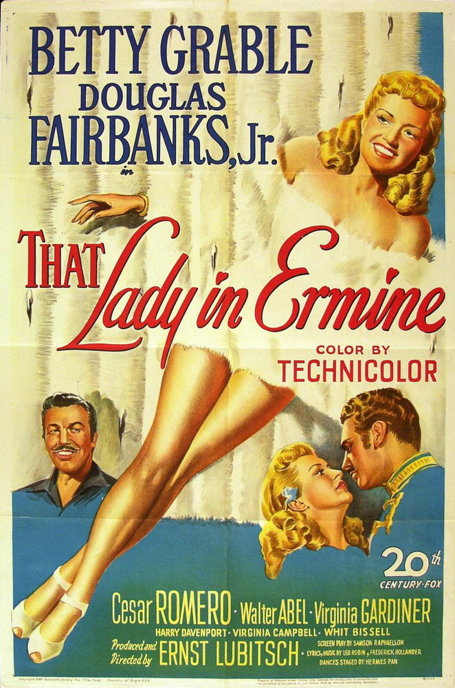 Эта дама в горностае / That Lady in Ermine (1948) отзывы. Рецензии. Новости кино. Актеры фильма Эта дама в горностае. Отзывы о фильме Эта дама в горностае