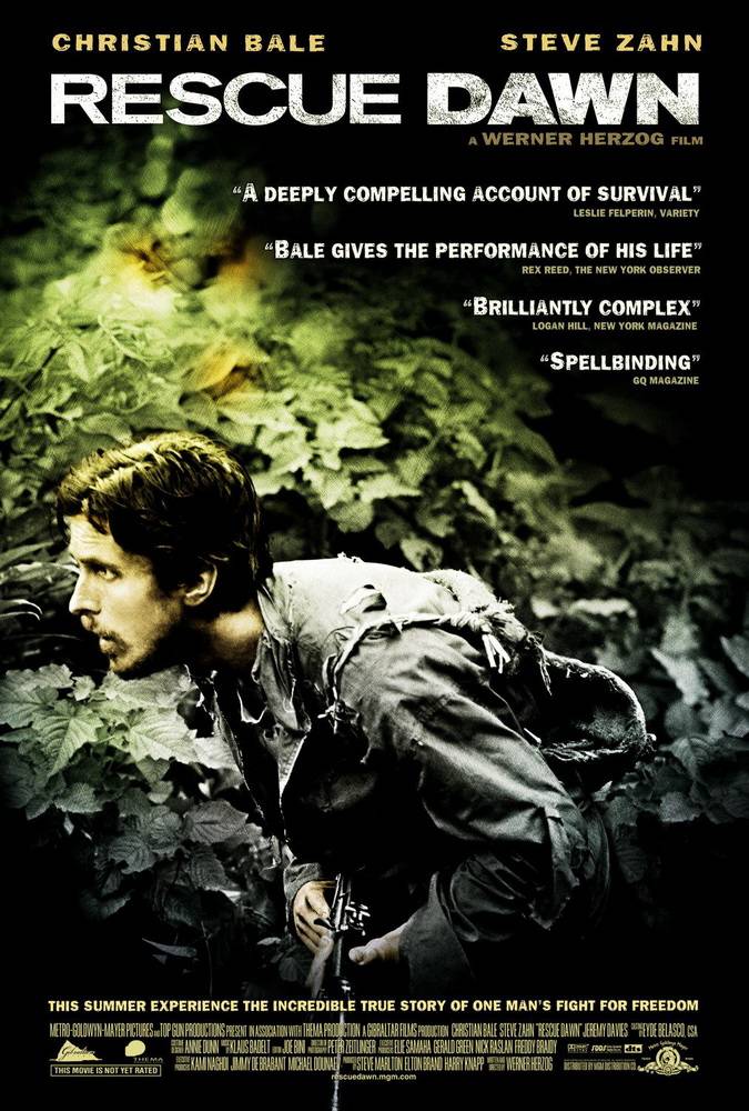 Спасительный рассвет / Rescue Dawn (2006) отзывы. Рецензии. Новости кино. Актеры фильма Спасительный рассвет. Отзывы о фильме Спасительный рассвет