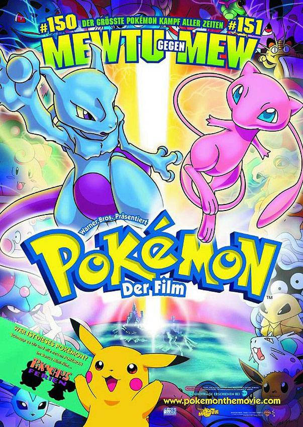 Покемон: Мьюту против Мью / Pokemon: The First Movie - Mewtwo Strikes Back (1998) отзывы. Рецензии. Новости кино. Актеры фильма Покемон: Мьюту против Мью. Отзывы о фильме Покемон: Мьюту против Мью