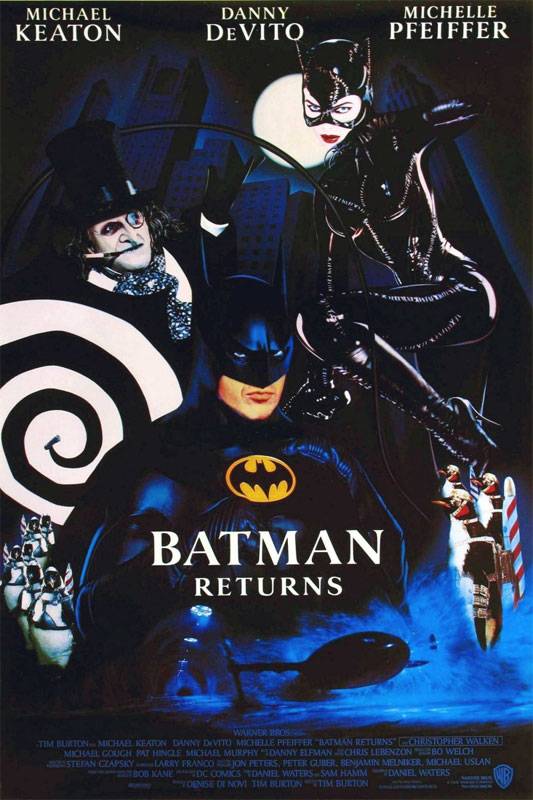 Бэтмен возвращается / Batman Returns (1992) отзывы. Рецензии. Новости кино. Актеры фильма Бэтмен возвращается. Отзывы о фильме Бэтмен возвращается