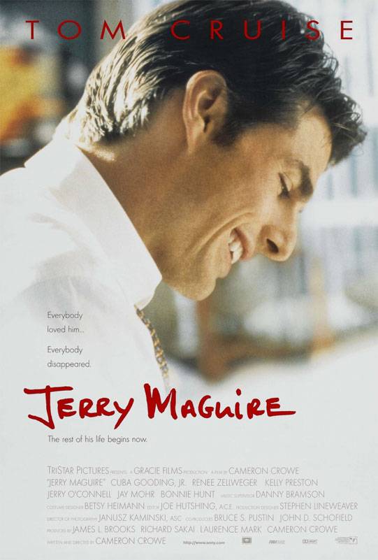 Джерри Магуайер / Jerry Maguire (1996) отзывы. Рецензии. Новости кино. Актеры фильма Джерри Магуайер. Отзывы о фильме Джерри Магуайер