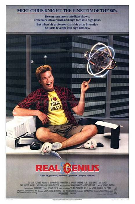 Постер N5490 к фильму Настоящие гении (1985)