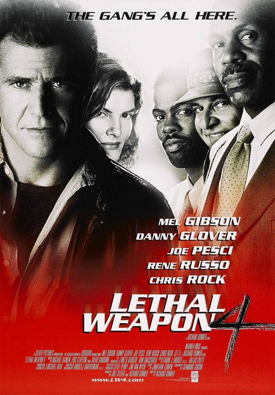 Смертельное оружие 4 / Lethal Weapon 4 (1998) отзывы. Рецензии. Новости кино. Актеры фильма Смертельное оружие 4. Отзывы о фильме Смертельное оружие 4