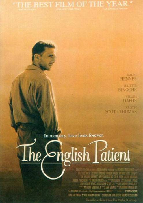 Английский пациент / The English Patient (1996) отзывы. Рецензии. Новости кино. Актеры фильма Английский пациент. Отзывы о фильме Английский пациент