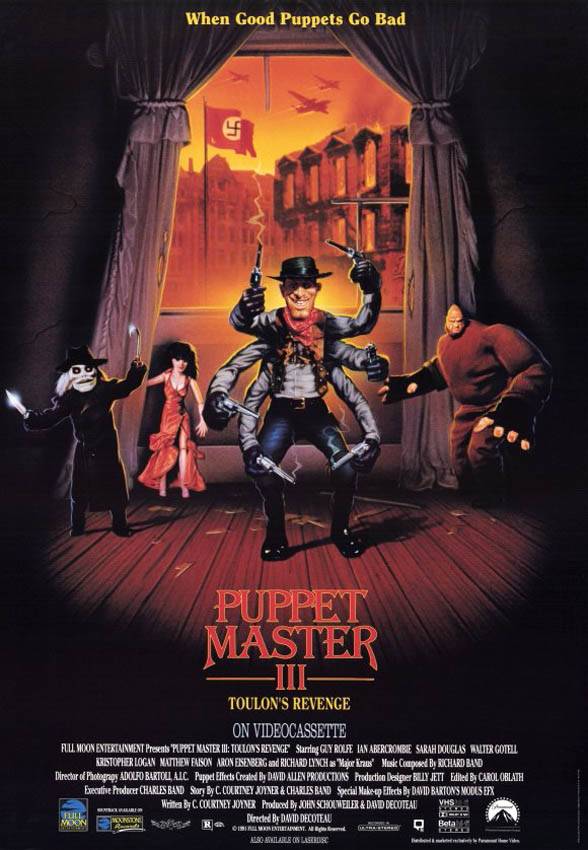 Повелитель кукол 3. Месть Тулона / Puppet Master III: Toulon`s Revenge (1991) отзывы. Рецензии. Новости кино. Актеры фильма Повелитель кукол 3. Месть Тулона. Отзывы о фильме Повелитель кукол 3. Месть Тулона