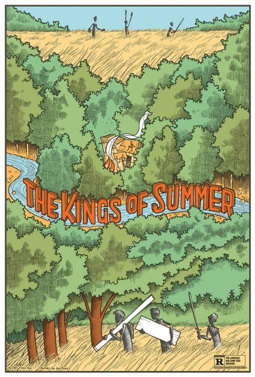 Короли лета / The Kings of Summer (2013) отзывы. Рецензии. Новости кино. Актеры фильма Короли лета. Отзывы о фильме Короли лета