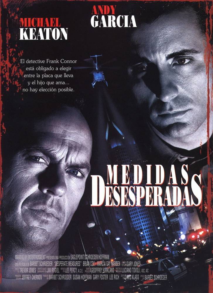 Отчаянные меры / Desperate Measures (1998) отзывы. Рецензии. Новости кино. Актеры фильма Отчаянные меры. Отзывы о фильме Отчаянные меры