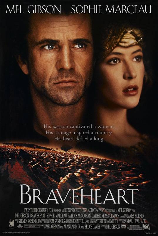 Храброе сердце / Braveheart (1995) отзывы. Рецензии. Новости кино. Актеры фильма Храброе сердце. Отзывы о фильме Храброе сердце