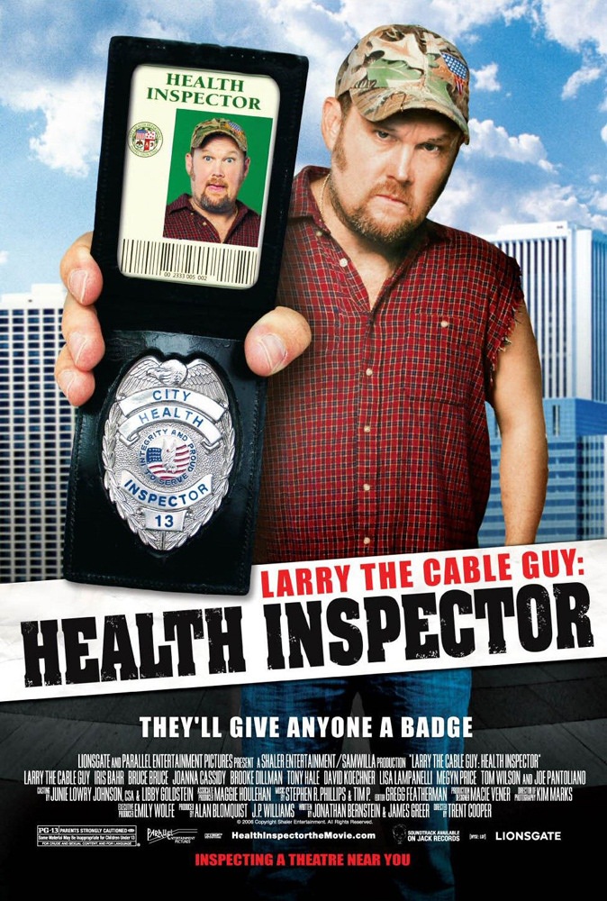 Санинспектор / Larry the Cable Guy: Health Inspector (2006) отзывы. Рецензии. Новости кино. Актеры фильма Санинспектор. Отзывы о фильме Санинспектор