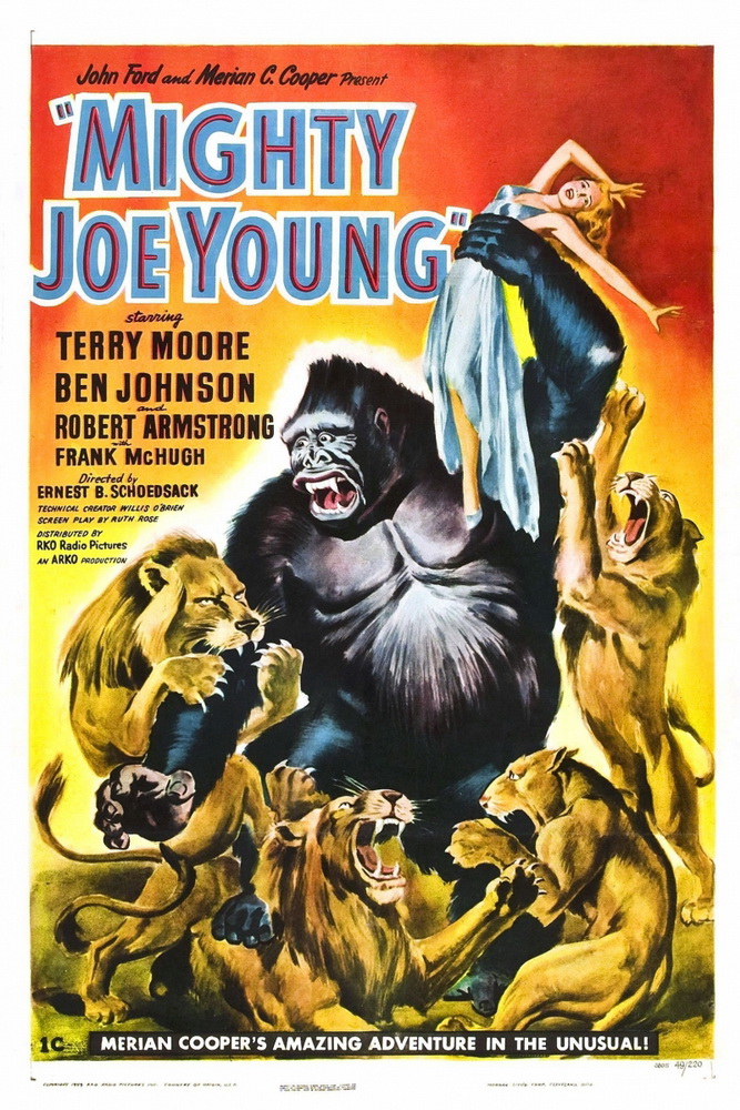 Могучий Джо Янг / Mighty Joe Young (1949) отзывы. Рецензии. Новости кино. Актеры фильма Могучий Джо Янг. Отзывы о фильме Могучий Джо Янг
