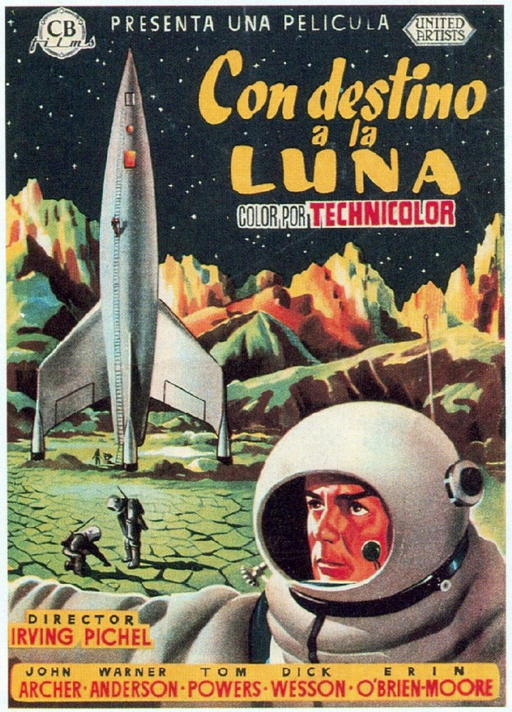 Место назначения - Луна / Destination Moon (1950) отзывы. Рецензии. Новости кино. Актеры фильма Место назначения - Луна. Отзывы о фильме Место назначения - Луна