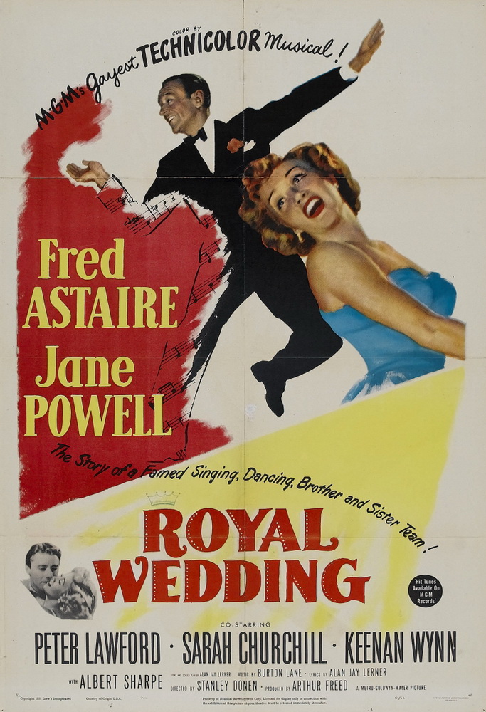 Постер N68361 к фильму Королевская свадьба (1951)