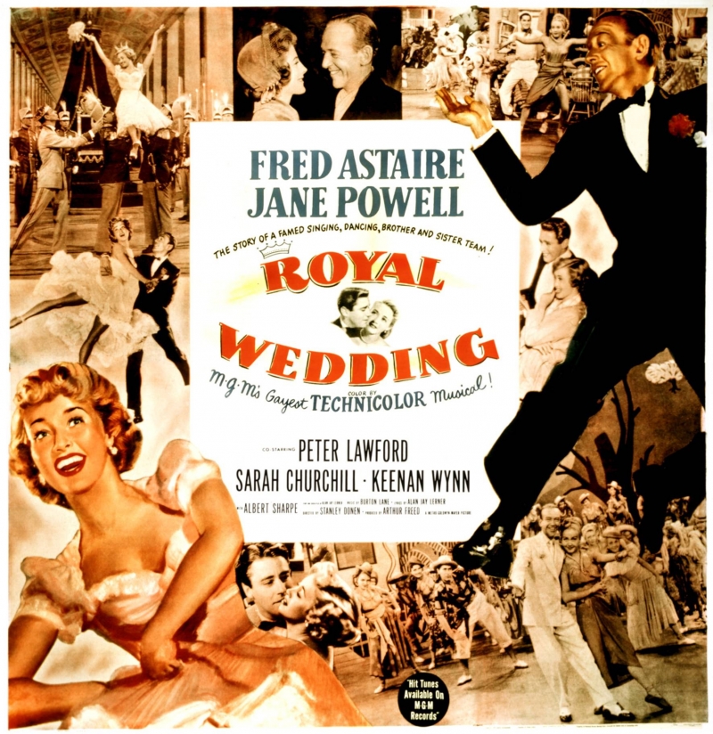 Постер N68362 к фильму Королевская свадьба (1951)