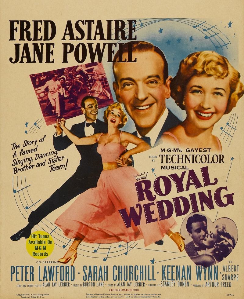 Постер N68363 к фильму Королевская свадьба (1951)