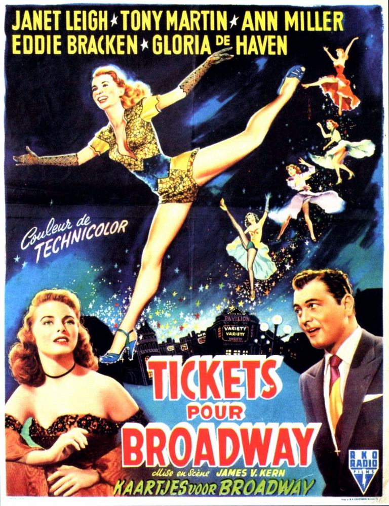 Постер N68365 к фильму Два билета на Бродвей (1951)