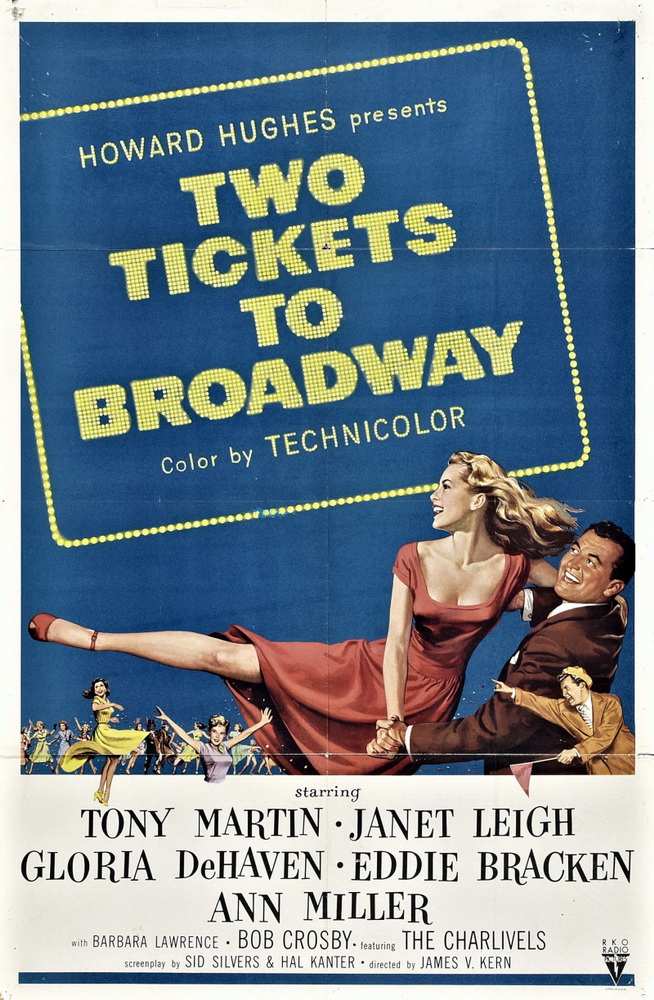Два билета на Бродвей / Two Tickets to Broadway (1951) отзывы. Рецензии. Новости кино. Актеры фильма Два билета на Бродвей. Отзывы о фильме Два билета на Бродвей