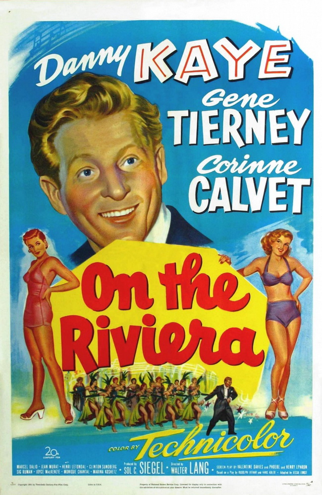 Постер N68382 к фильму На Ривьере (1951)