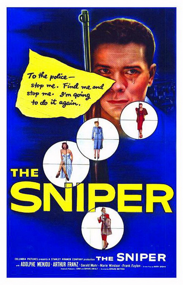 Снайпер / The Sniper (1952) отзывы. Рецензии. Новости кино. Актеры фильма Снайпер. Отзывы о фильме Снайпер