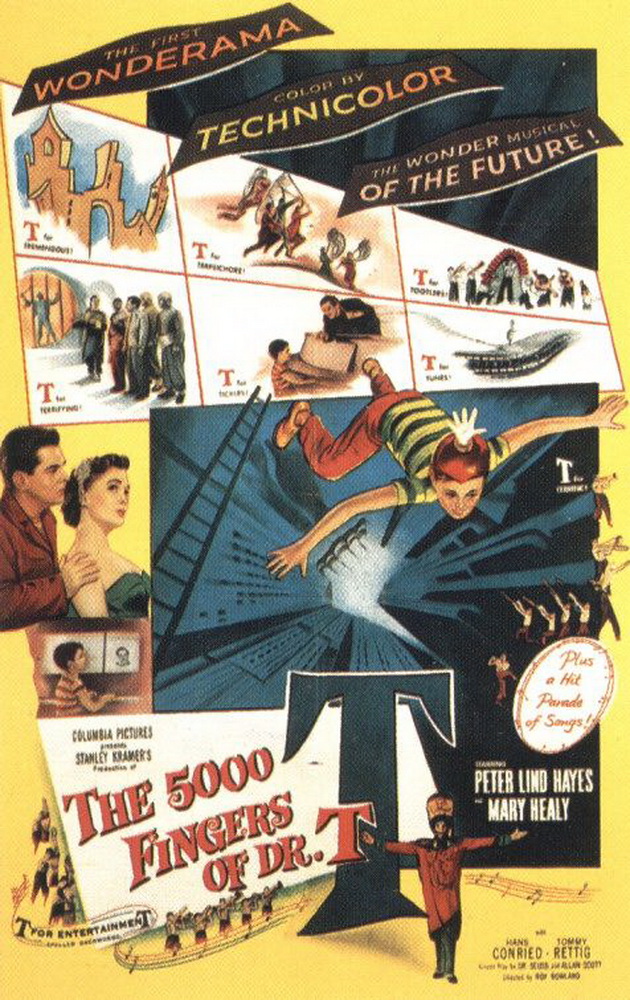 5000 пальцев доктора Т. / The 5,000 Fingers of Dr. T. (1953) отзывы. Рецензии. Новости кино. Актеры фильма 5000 пальцев доктора Т.. Отзывы о фильме 5000 пальцев доктора Т.